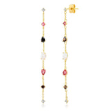 TAI JEWELRY Earrings ROSE Gemma Linear Drop Earrings