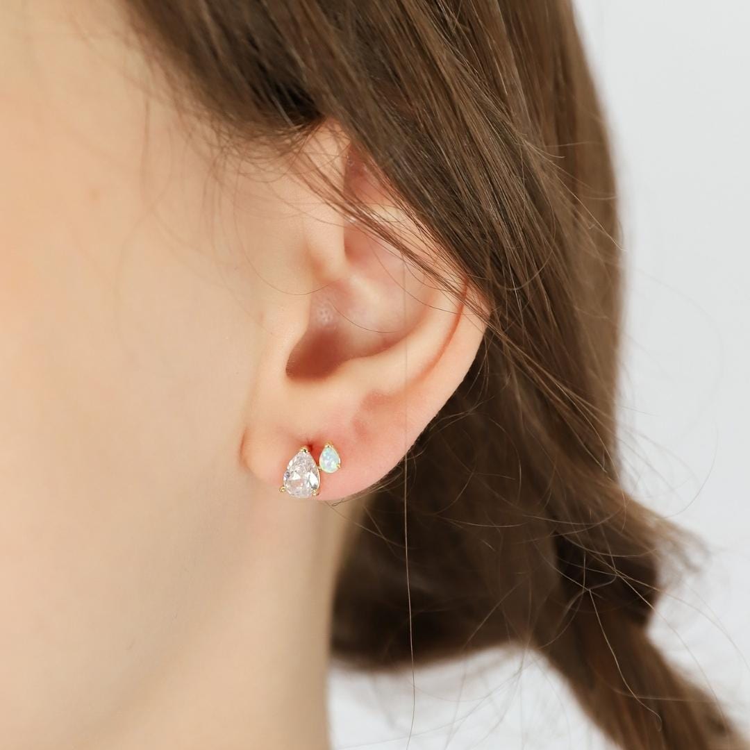 TAI JEWELRY Earrings Gemma Pear Cluster Earrings