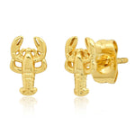 TAI JEWELRY Earrings Gold Lobster Earrings