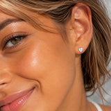 TAI JEWELRY Earrings Heart Studs