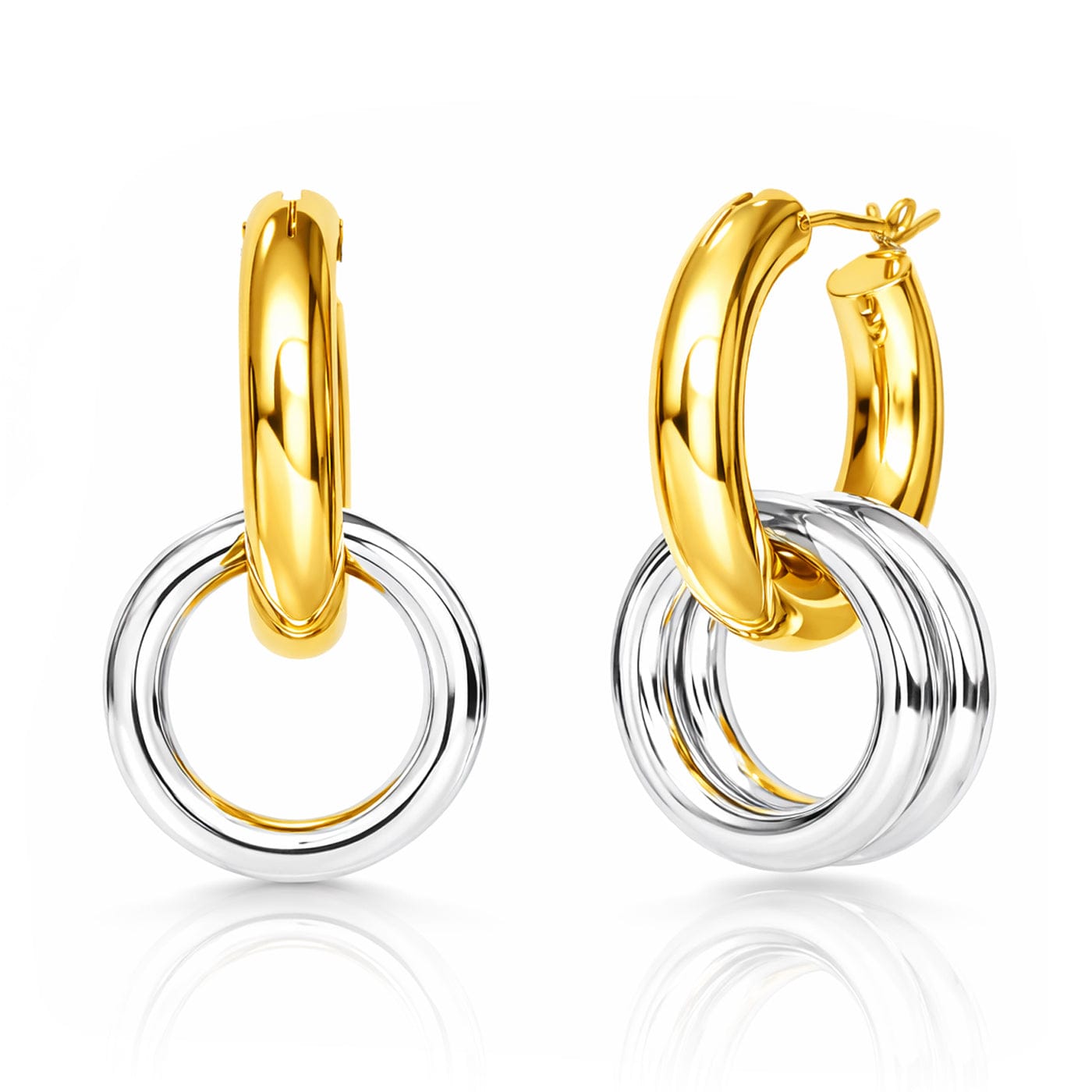 TAI JEWELRY Earrings Hoop Drop Earrings
