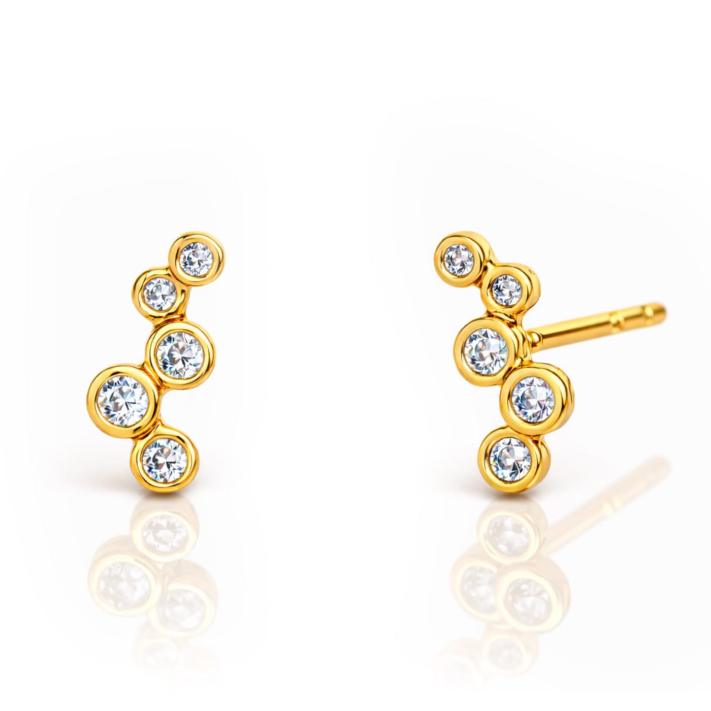 TAI JEWELRY Earrings Gold Itty Bitty Post Earring
