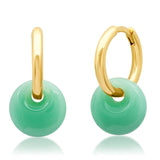 TAI JEWELRY Earrings Jade Huggies