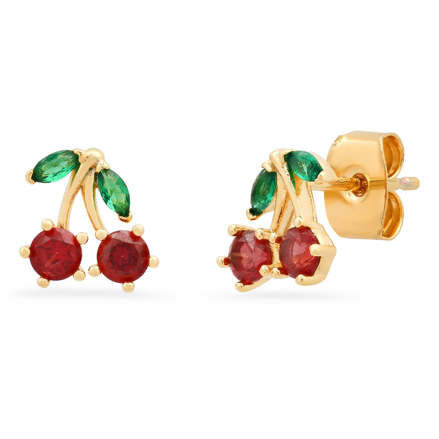 TAI JEWELRY Earrings Juicy Cherry Studs