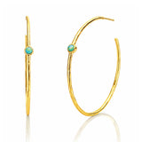 TAI JEWELRY | Large Hand Hammered Hoop Earrings | Earrings |
