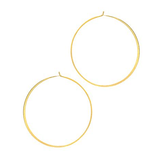 TAI JEWELRY Earrings Gold Large Hoop Earrings