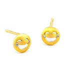 TAI JEWELRY Earrings Laugh Until You Cry Emoji Studs
