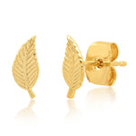 TAI JEWELRY | Leaf Studs | Earrings |