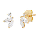 TAI JEWELRY | Marquise CZ Cluster Post Earring | Earrings |