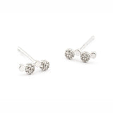 TAI JEWELRY Earrings Silver Mini Dots Studs