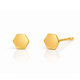 TAI JEWELRY | Mini Hexagon Studs | Earrings |