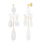 TAI JEWELRY | Mother of Pearl Cascade Drop Earrings | Earrings |
