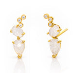 TAI JEWELRY Earrings Off White Climber Earring