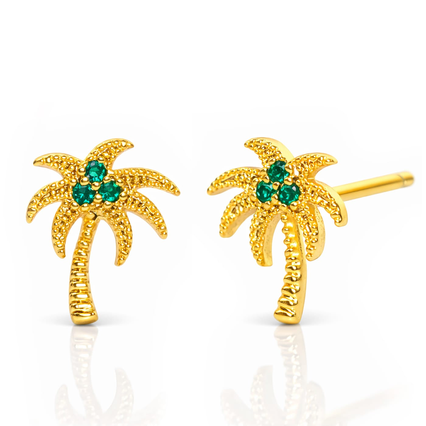 TAI JEWELRY | Palm Tree Studs | Earrings |