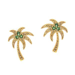 TAI JEWELRY Earrings Palm Tree Studs