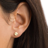 TAI JEWELRY Earrings VINTAGE GOLD Pave Screw Earrings