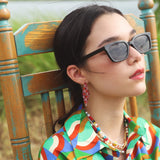 TAI JEWELRY | Pink Cascading Marquis Chandelier Earrings | Earrings |