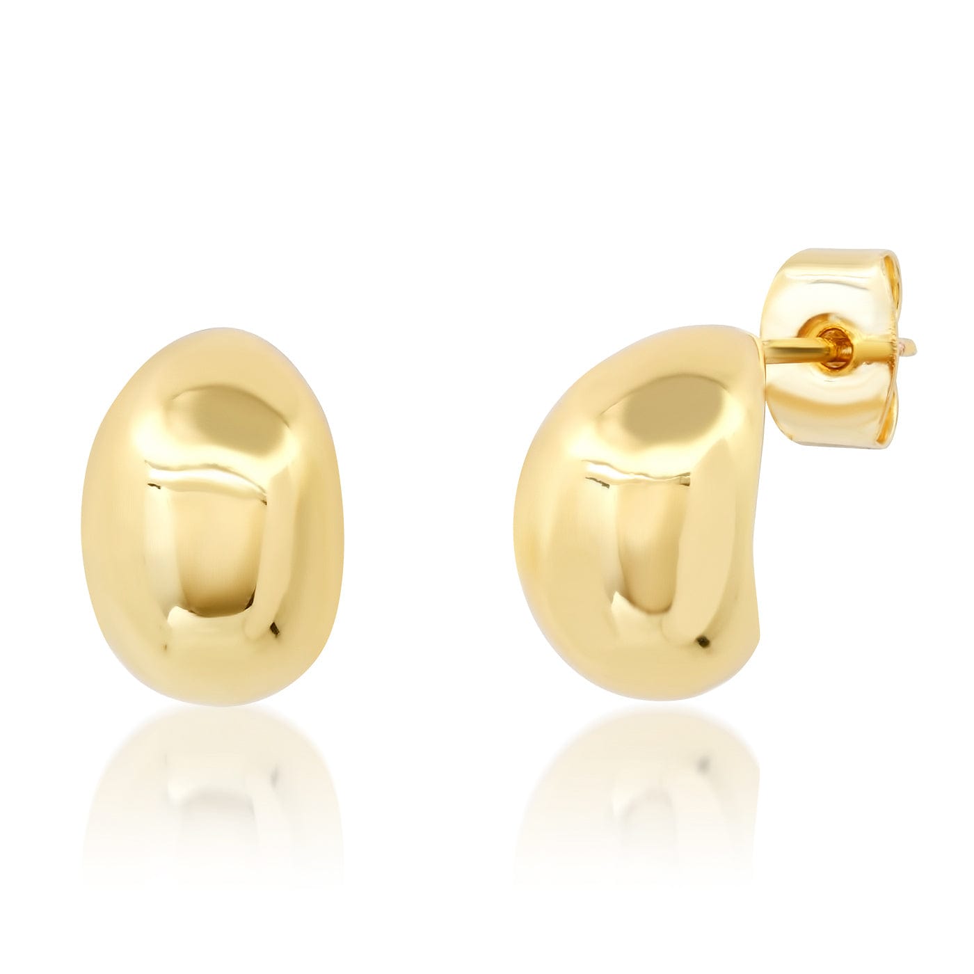 TAI JEWELRY | Polished Dome Studs | Earrings |