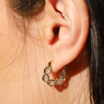TAI JEWELRY Earrings Puddle Huggie Hoops