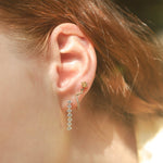 TAI JEWELRY Earrings Rose on a Stem Studs