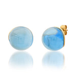 TAI JEWELRY Earrings Sapphire Glow Stud Earrings