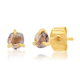 TAI JEWELRY Earrings Amethyst Simple Glass Studs