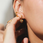 TAI JEWELRY Earrings Sleek Huggies