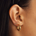 TAI JEWELRY Earrings Small Chubby Hoop