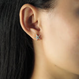 TAI JEWELRY Earrings Star Baguette Studs