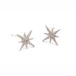 TAI JEWELRY Earrings Silver Starburst Earrings