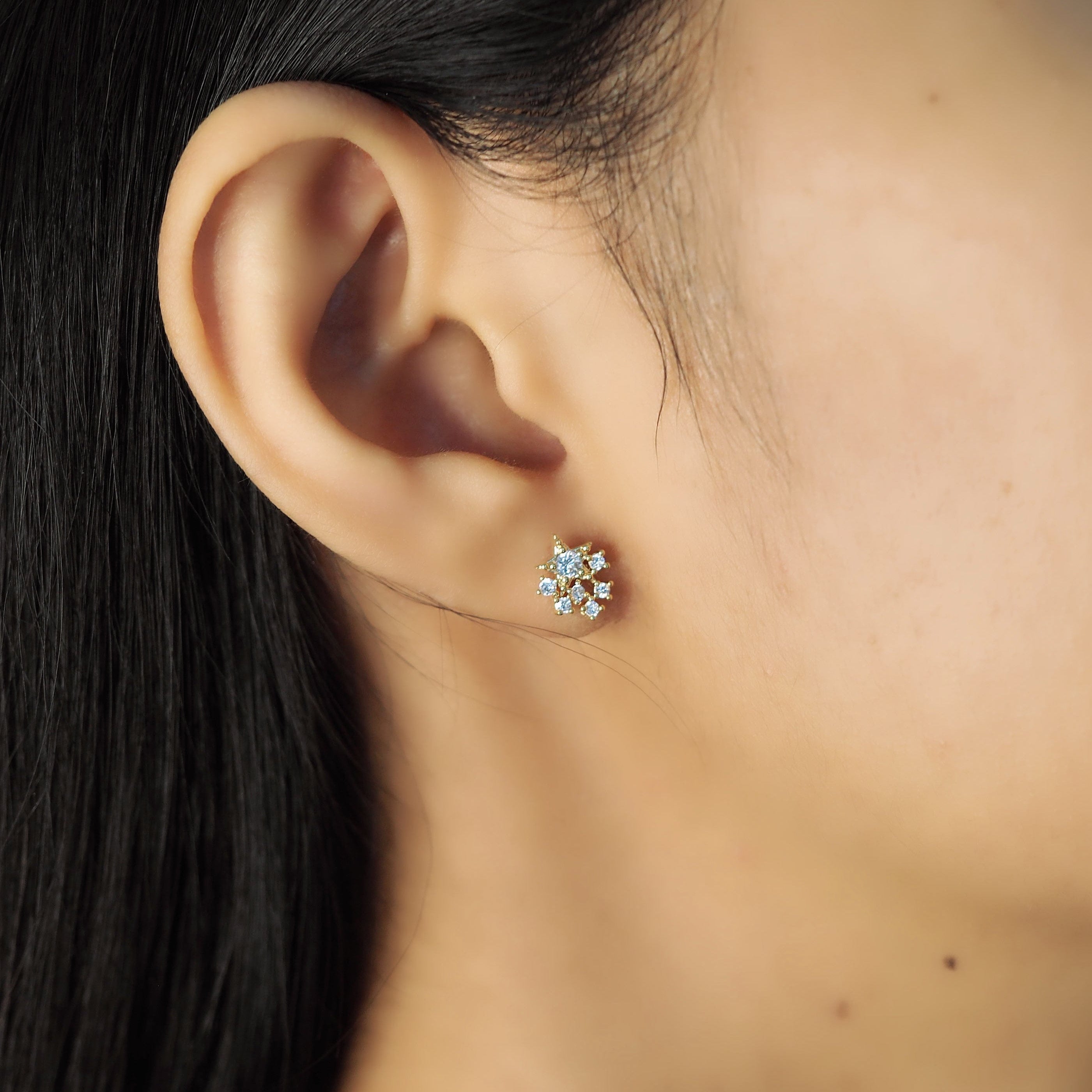 TAI JEWELRY Earrings Stardust Cluster Earrings