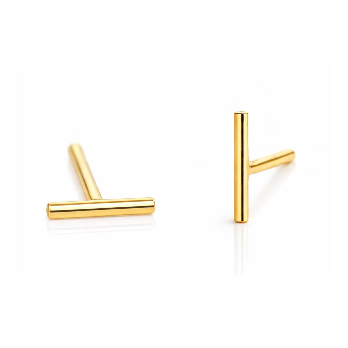 TAI JEWELRY Earrings GOLD Stick Stud