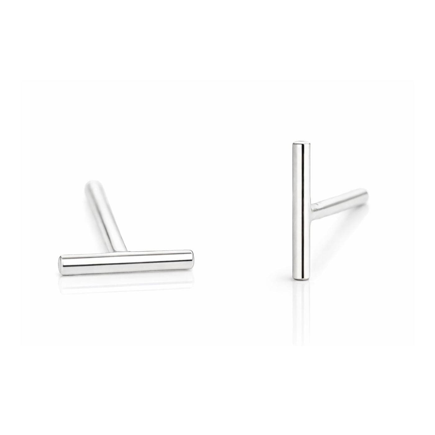 TAI JEWELRY Earrings SILVER Stick Stud