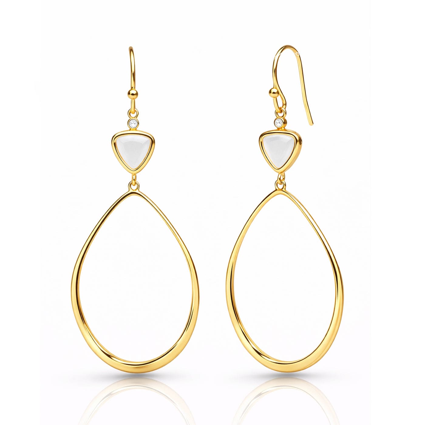 TAI JEWELRY Earrings MOONSTONE Stone Drop Earrings