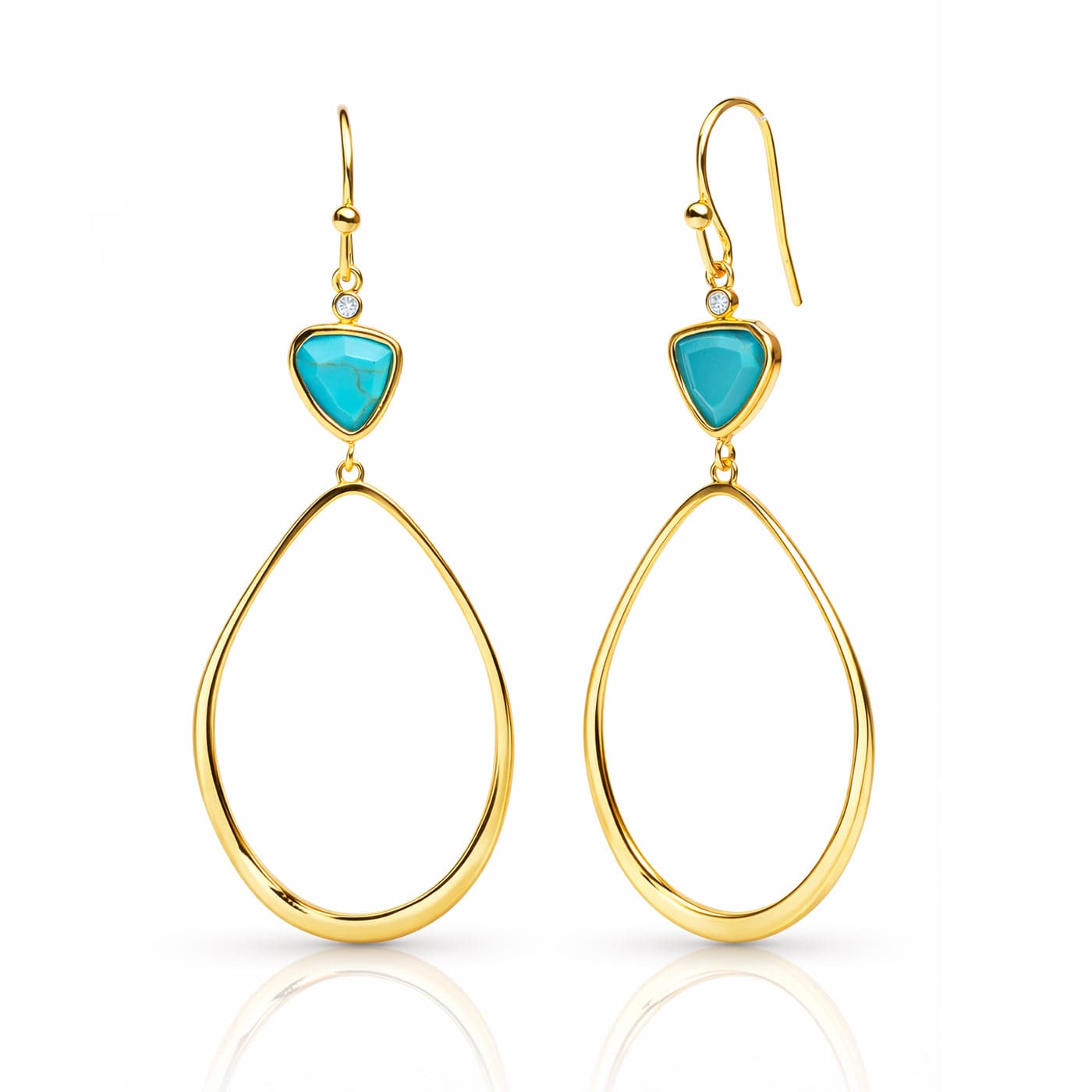 TAI JEWELRY Earrings TURQUOISE Stone Drop Earrings