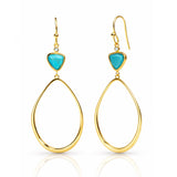 TAI JEWELRY Earrings TURQUOISE Stone Drop Earrings