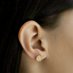 TAI JEWELRY Earrings Sunflower Earring