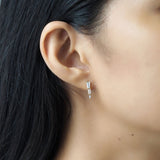 TAI JEWELRY Earrings Tapered Baguette Stack