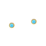 TAI JEWELRY | Turquoise Petite Stud Earrings | Earrings |