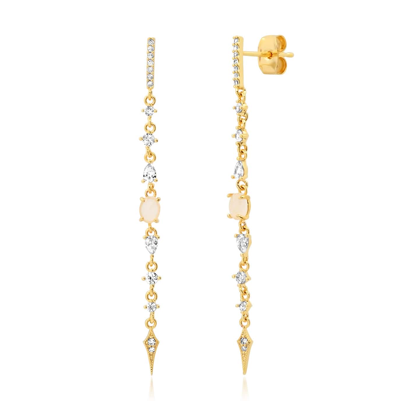 TAI JEWELRY Earrings Twinkle Cascade Drop Earrings