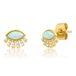 TAI JEWELRY Earrings Opal Twinkling Eye Earrings