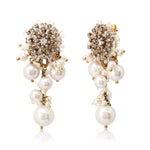 TAI JEWELRY Earrings Vintage Pearl Cluster Earrings