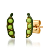 TAI JEWELRY Earrings Whimsical Pea Pod Studs