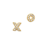 TAI JEWELRY Earrings Gold X O Earrings