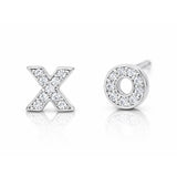 TAI JEWELRY Earrings Silver XO Earrings