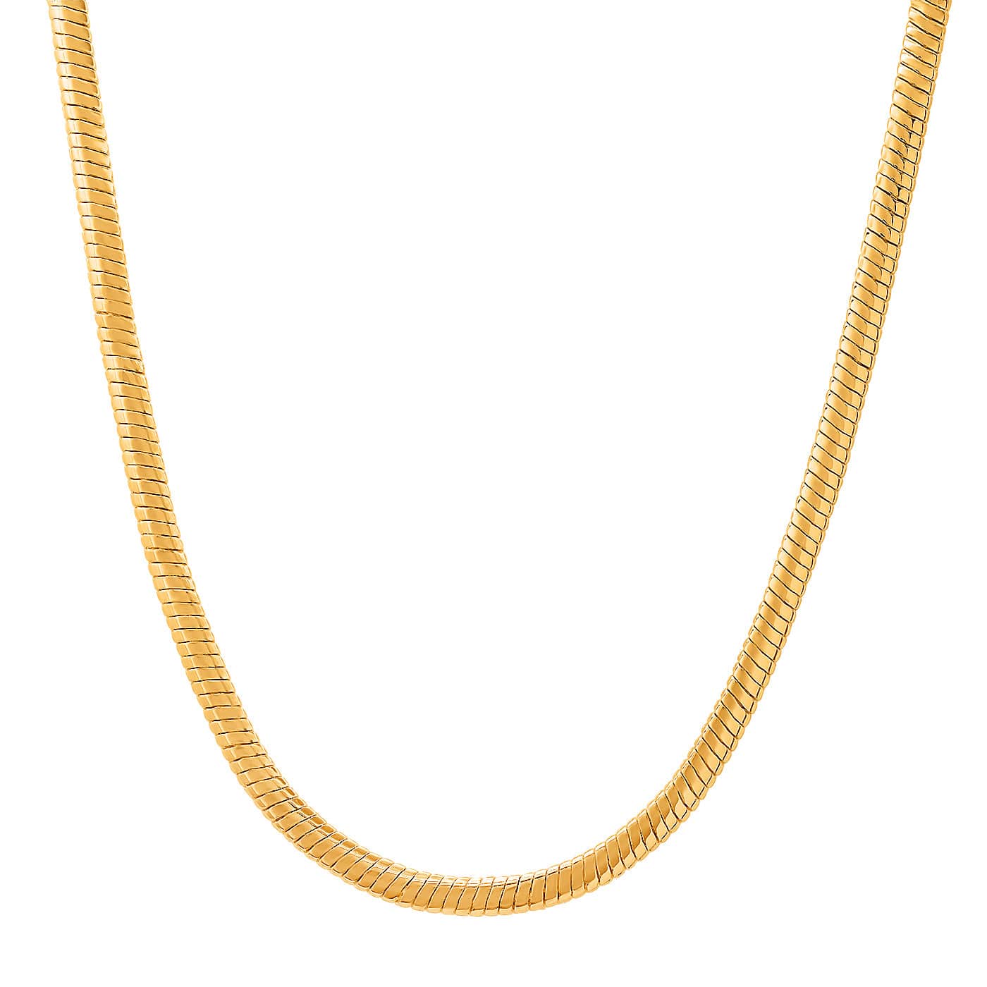 TAI JEWELRY Necklace 3MM Gold Snake Chain