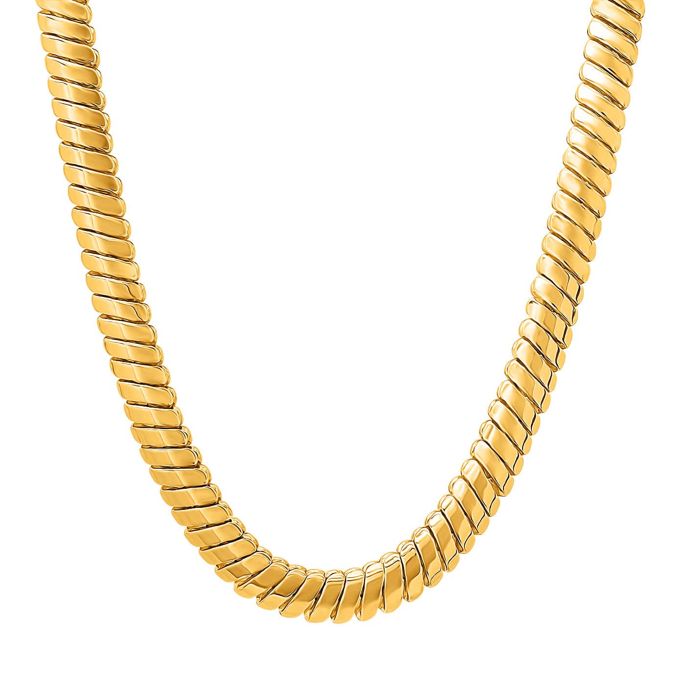 TAI JEWELRY Necklace 6.5MM Gold Snake Chain
