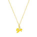 TAI JEWELRY Necklace Banana Charm Necklace