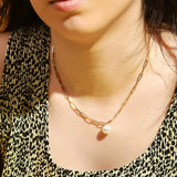 TAI JEWELRY Necklace Chainlink Necklace With Pearl