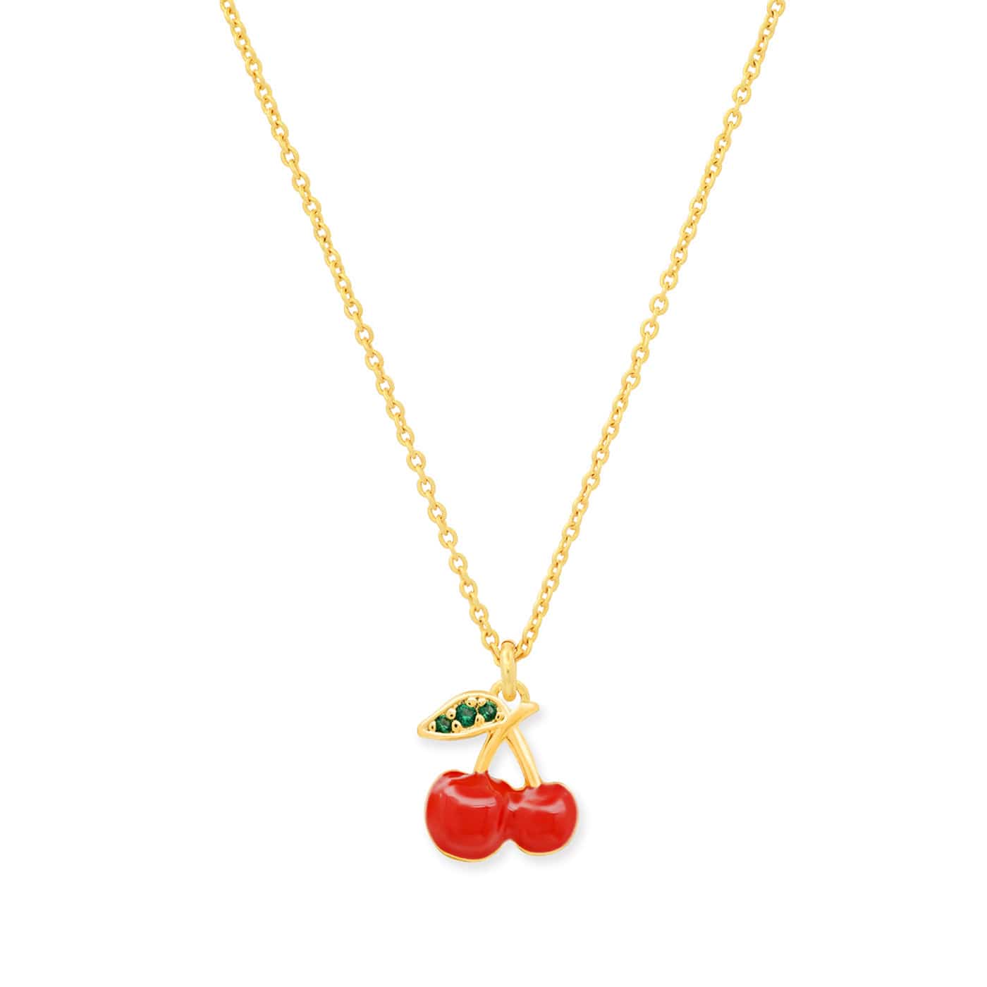 TAI JEWELRY Necklace Cherry Charm Necklace